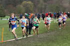 Intermediate boys 2019 New Balance English Schools Cross Country Champs, Temple Newsam, Leeds. Photo:  David T. Hewitson/Sports for All Pics